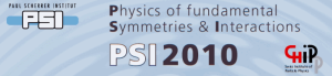 Physics of fundamental Symmetries and Interactions - PSI2010