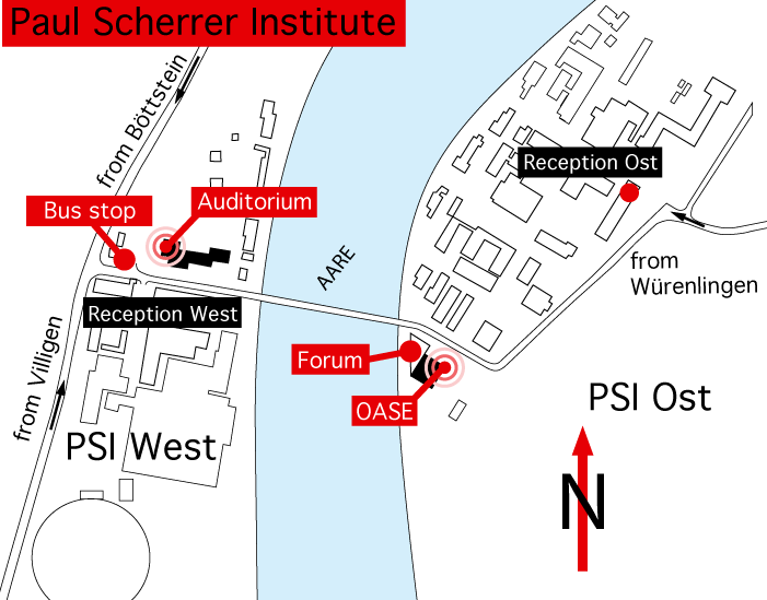 Map of PSI