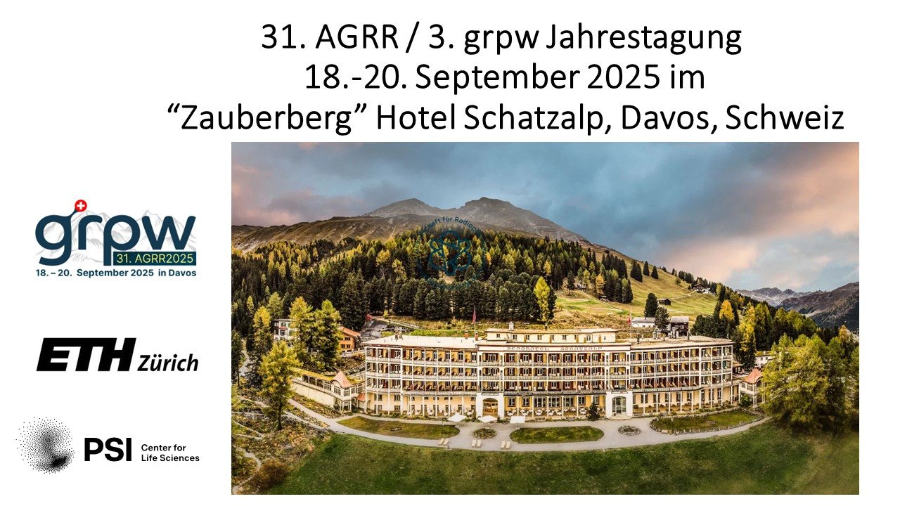 31. Jahrestagung der AGRR / 3. Jahrestagung der grpw / Autoren/Speaker
