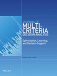 Journal of Multi-Criteria Decision Analysis
